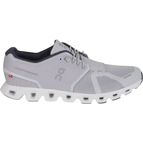 Glacier White Cloud 5 Sneakers , male, Sizes: 12 UK, 9 UK, 10 UK, 10 1/2 UK, 7 UK - ON Running - Modalova