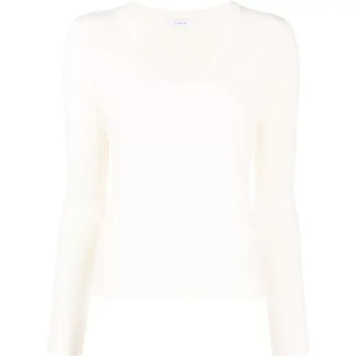 Casual Cashmere Sweater , female, Sizes: XS - Malo - Modalova