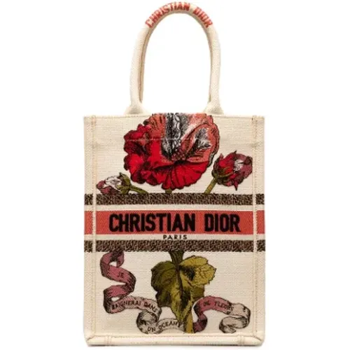 Pre-owned Canvas totes , female, Sizes: ONE SIZE - Dior Vintage - Modalova