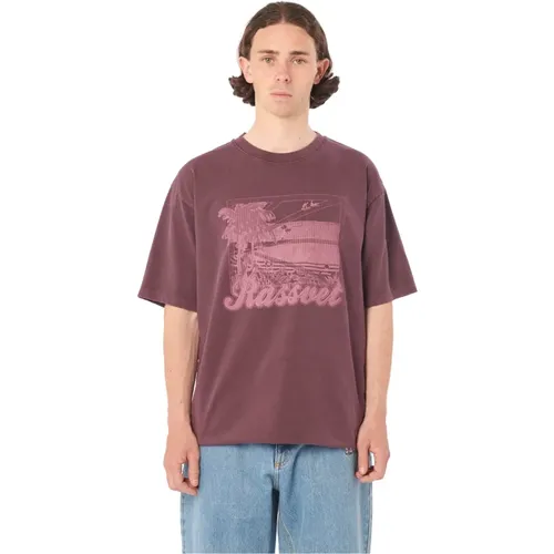 Miami TEE Shirt Knit , male, Sizes: S, M, L, XL - Rassvet - Modalova