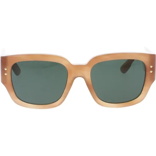 Iconic Sunglasses with Uniform Lenses , female, Sizes: 54 MM - Gucci - Modalova