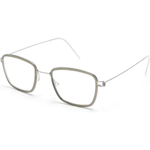 Graue Optische Brille Stilvoll und vielseitig - lindbergh - Modalova