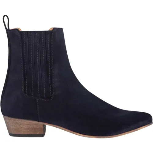 Midnight Wildleder Slip-On Schuhe , Damen, Größe: 38 EU - Ivylee Copenhagen - Modalova