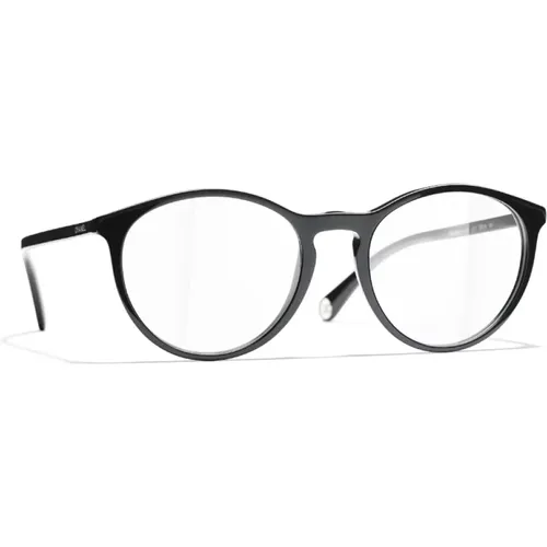 Iconic Frame Color Glasses , female, Sizes: 51 MM, 53 MM - Chanel - Modalova