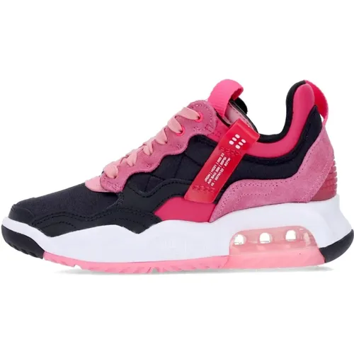 Schwarzer niedriger Sneaker mit rosa Akzenten , Damen, Größe: 36 1/2 EU - Jordan - Modalova