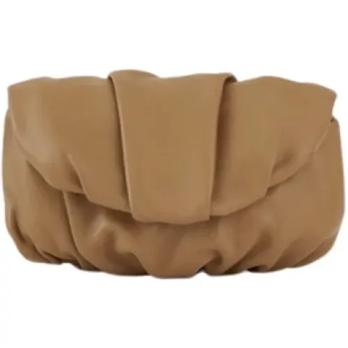 Handgefertigte Lederclutch-Tasche , Damen, Größe: ONE Size - Malababa - Modalova