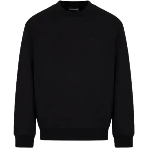 Neck Sweatshirt , male, Sizes: XL - Emporio Armani - Modalova