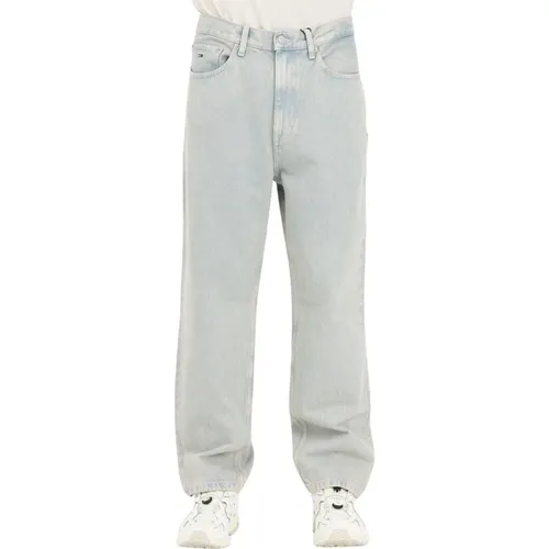 Weit geschnittene Jeans in Sandwäsche , Herren, Größe: W33 - Tommy Jeans - Modalova