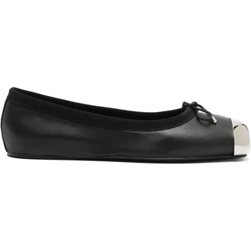 Elegant Flat Shoes , female, Sizes: 5 UK, 5 1/2 UK, 7 UK, 6 UK, 4 UK - alexander mcqueen - Modalova