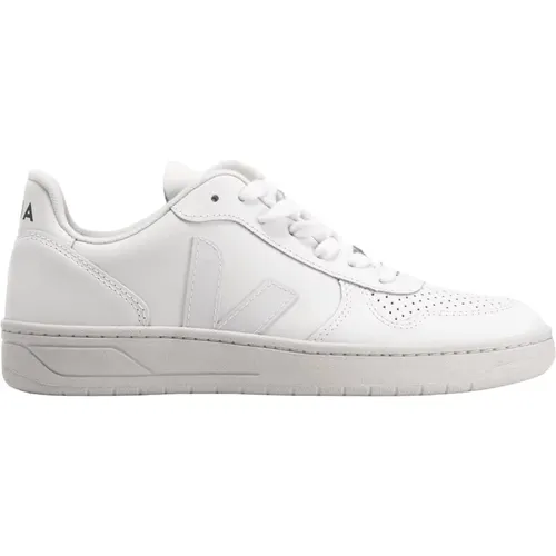 Leather Womens Sneakers V-11 , female, Sizes: 5 UK, 7 UK, 3 UK, 6 UK, 4 UK - Veja - Modalova