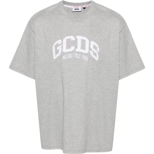 T-shirts and Polos Grey , male, Sizes: S, L, M, XL - Gcds - Modalova