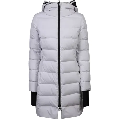 Weiße Jacke für Frauen Aw23 , Damen, Größe: XS - Herno - Modalova