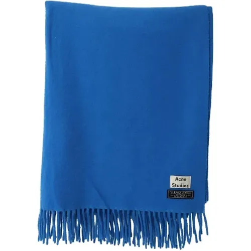 Pre-owned Wool scarves , male, Sizes: ONE SIZE - Acne Studios Pre-owned - Modalova