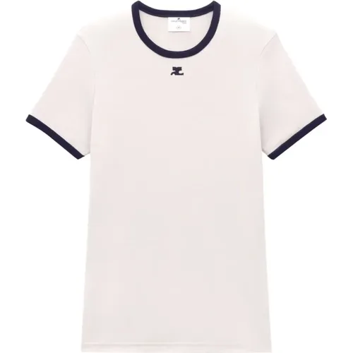T-Shirts , Herren, Größe: 2XL - Courrèges - Modalova