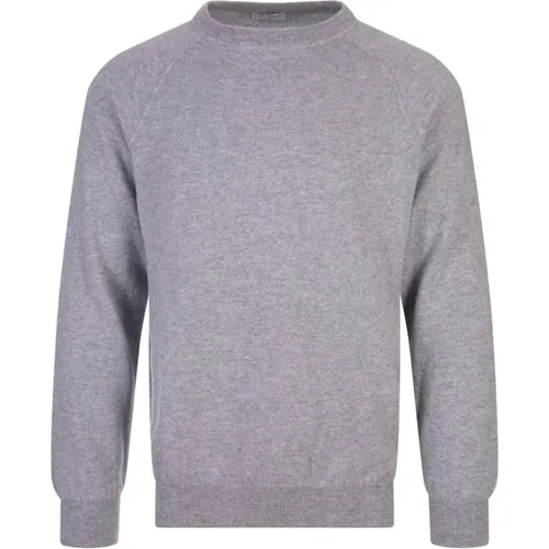 Sweaters Grey , male, Sizes: L, M - Fedeli - Modalova