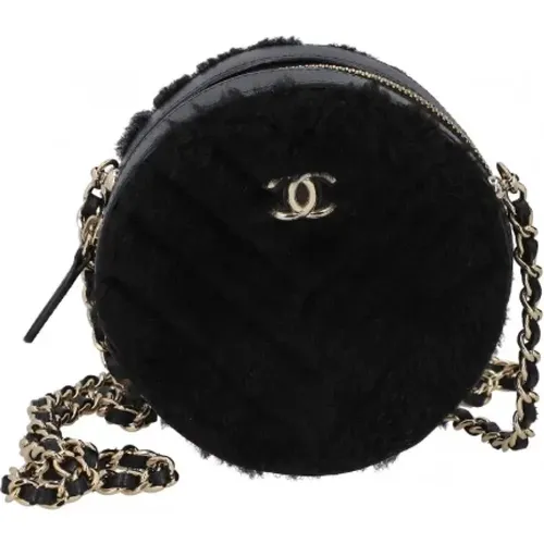 Pre-owned Canvas Chanel Crossbody Bag , female, Sizes: ONE SIZE - Chanel Vintage - Modalova