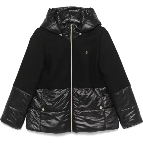 Schwarze Steppjacke Herno - Herno - Modalova