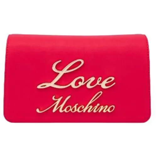 Rote Synthetische Damen Umhängetasche - Moschino - Modalova