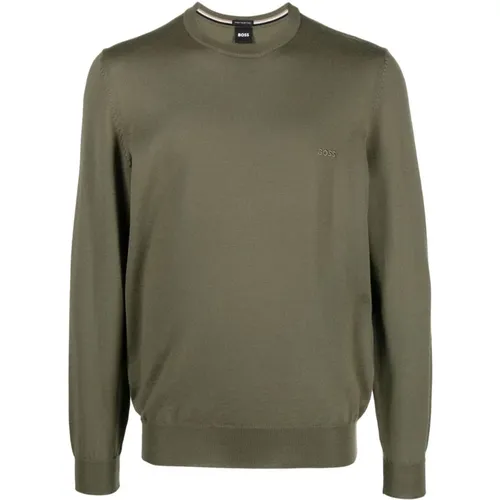 Wool Knitwear in Botto-L Style , male, Sizes: 2XL, XL - Hugo Boss - Modalova