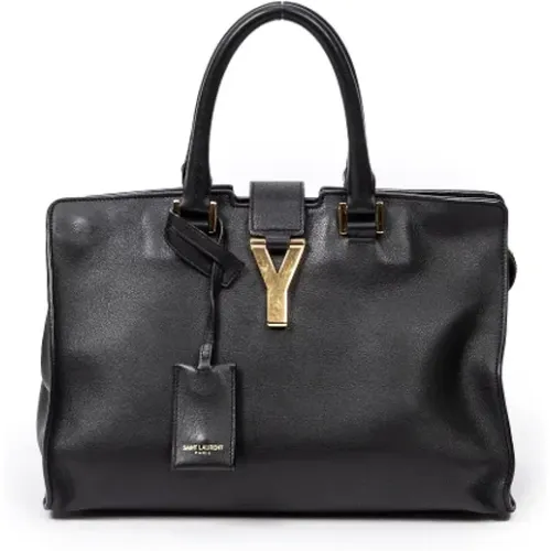 Pre-owned Leather shoulder-bags , female, Sizes: ONE SIZE - Yves Saint Laurent Vintage - Modalova