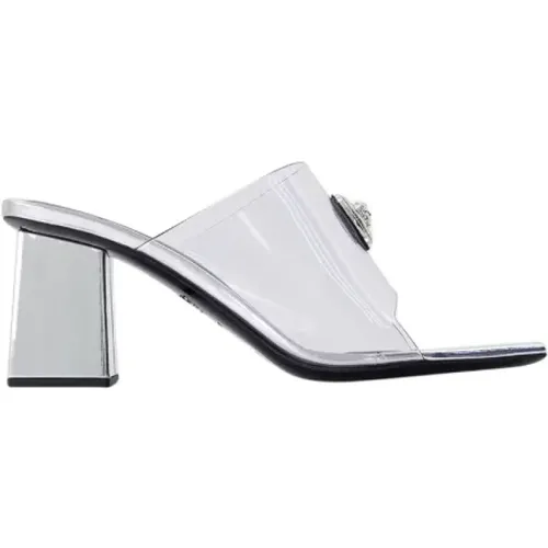 Pre-owned Plastic sandals , female, Sizes: 7 UK - Versace Pre-owned - Modalova