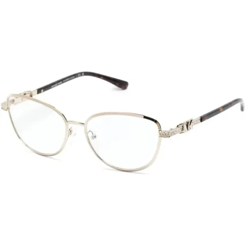 Goldene Optische Brille Stilvoll und vielseitig,Silberne Optische Brille Stilvoll und vielseitig - Michael Kors - Modalova