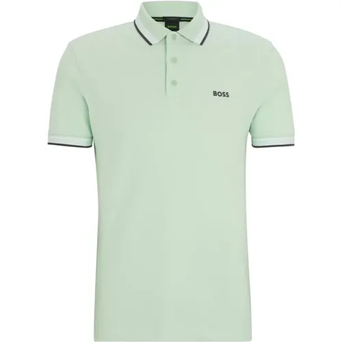 Klassisches Polo-Shirt für Männer , Herren, Größe: L - Hugo Boss - Modalova