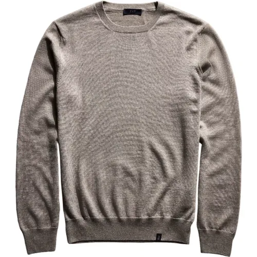 Fine Wool Sweater , male, Sizes: L - Fay - Modalova