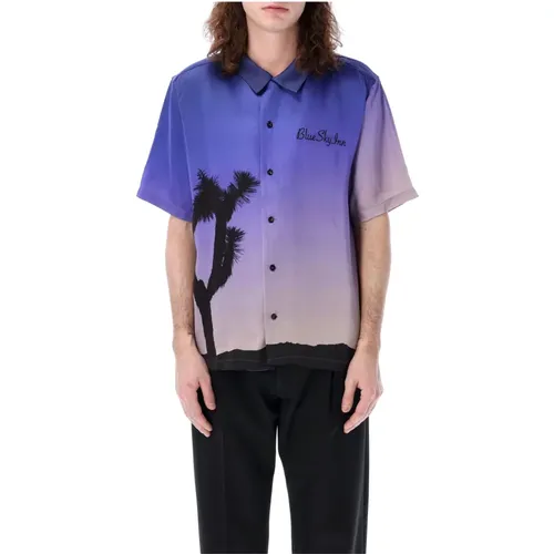 Volcanic Ss24 Men's Shirt , male, Sizes: L, M - Blue Sky Inn - Modalova
