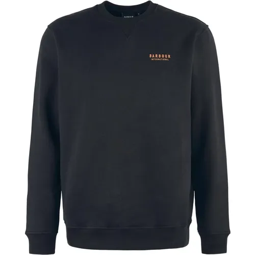 Graphic Logo Crew Neck Sweatshirt , male, Sizes: XL, 2XL, L - Barbour - Modalova