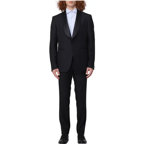 Elegant Single Breasted Suit Jacket , male, Sizes: S - Tagliatore - Modalova