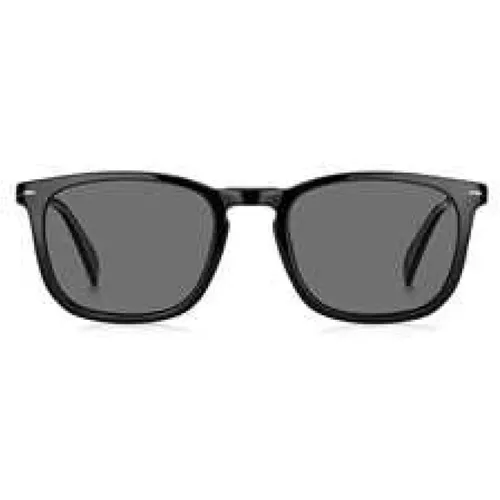 Schwarze Sonnenbrille - David Beckham Stil , Herren, Größe: 53 MM - Eyewear by David Beckham - Modalova
