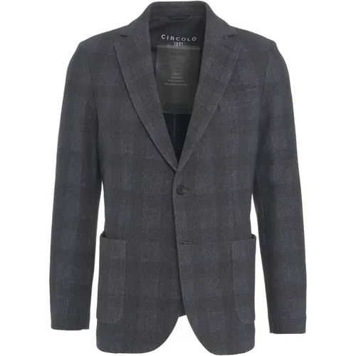 Blauer Blazer Aw24 Herrenmode , Herren, Größe: 2XL - Circolo 1901 - Modalova