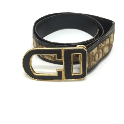 Pre-owned Leather belts , female, Sizes: ONE SIZE - Dior Vintage - Modalova