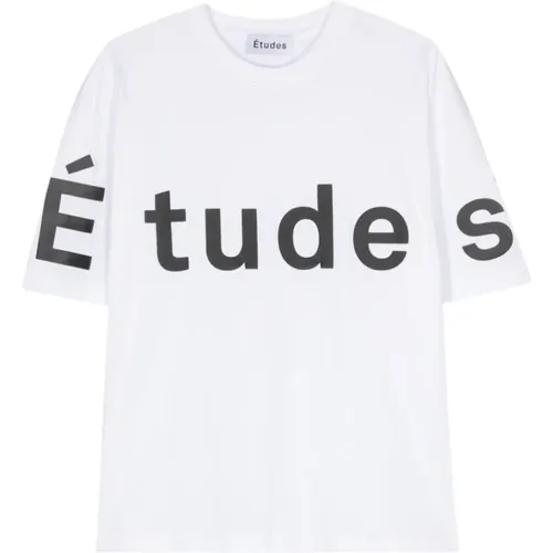 E24Mm133A00700 T-Shirts , male, Sizes: L, M - Études - Modalova