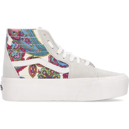 Paisley Bloom High-Top Sneaker , Damen, Größe: 36 1/2 EU - Vans - Modalova