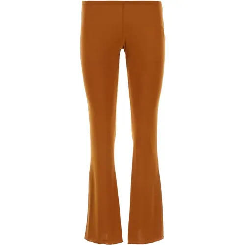 Bronze Stretch Olimpia Pant , Damen, Größe: M - Gimaguas - Modalova