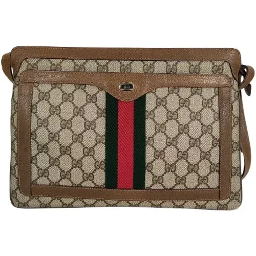 Pre-owned Leather shoulder-bags , female, Sizes: ONE SIZE - Gucci Vintage - Modalova