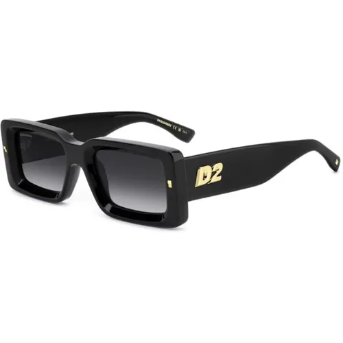 Stylische Sonnenbrille für Männer , Herren, Größe: 52 MM - Dsquared2 - Modalova