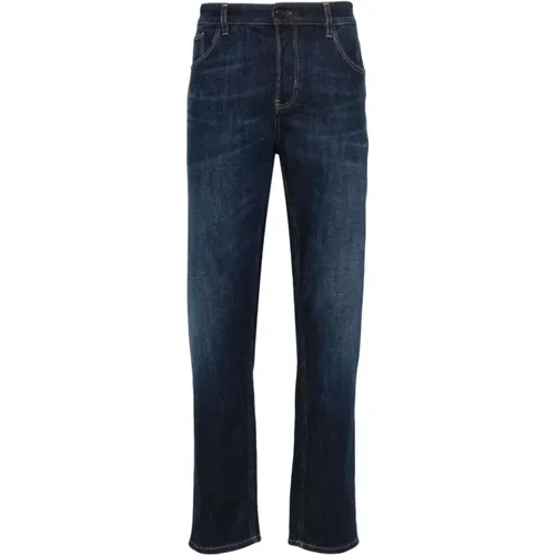 Slim Cut Denim Jeans , male, Sizes: W35, W31, W33, W34, W38, W36, W32 - PT Torino - Modalova