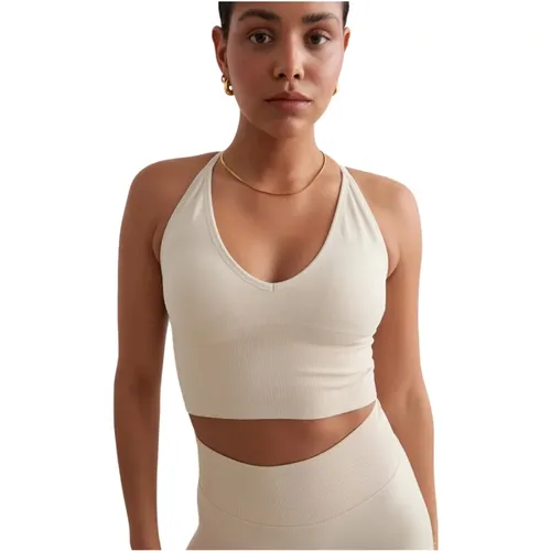 Nahtloser Cross Back Bralette , Damen, Größe: M - Aim'n - Modalova