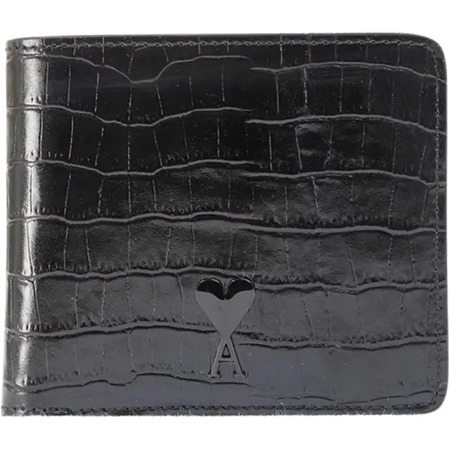 Wallets Cardholders , male, Sizes: ONE SIZE - Ami Paris - Modalova