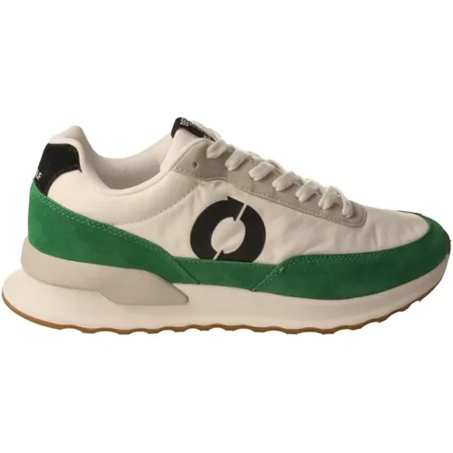 Unisex Conde Weiß/Grün Sneakers - Ecoalf - Modalova