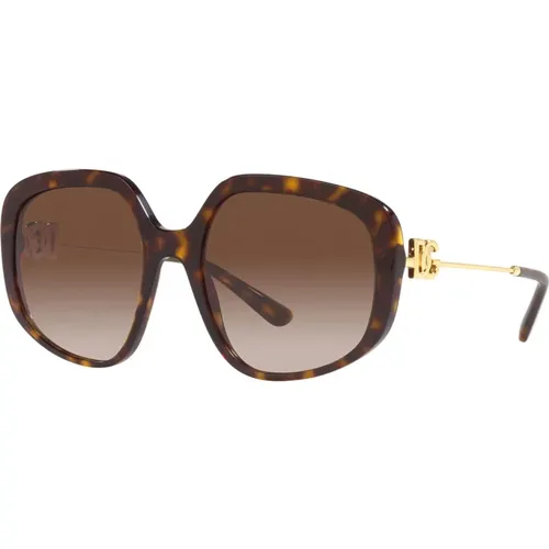 Oversized Butterfly Sunglasses Dg6141 502/19 - Dolce & Gabbana - Modalova