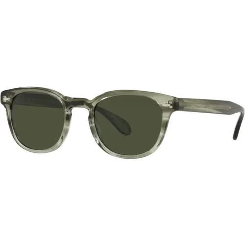 Washed Jade Sunglasses Sheldrake SUN , male, Sizes: 49 MM - Oliver Peoples - Modalova