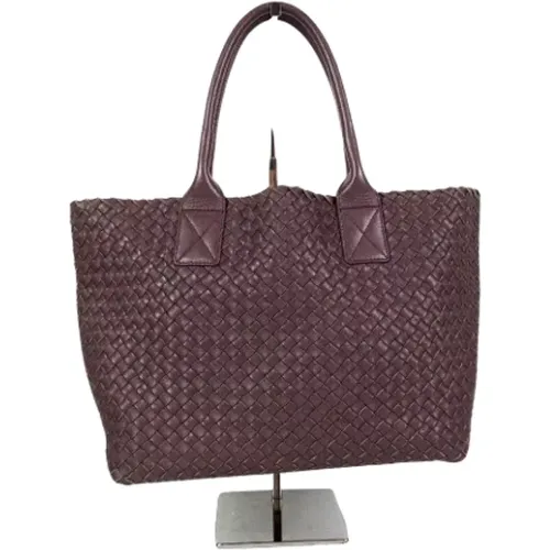 Pre-owned Leather totes , female, Sizes: ONE SIZE - Bottega Veneta Vintage - Modalova