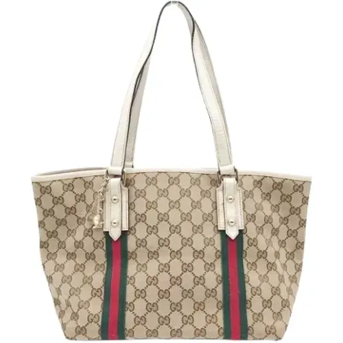 Pre-owned Canvas gucci-bags , female, Sizes: ONE SIZE - Gucci Vintage - Modalova