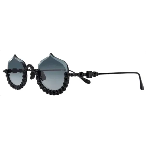 Crystal Meringue Sunglasses , unisex, Sizes: ONE SIZE - Anna Karin Karlsson - Modalova