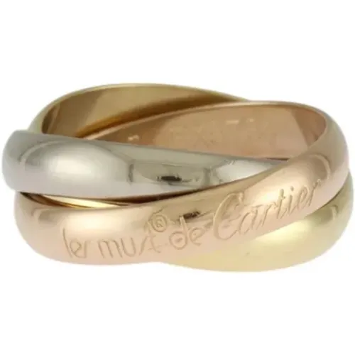 Pre-owned Gold rings , female, Sizes: ONE SIZE - Cartier Vintage - Modalova