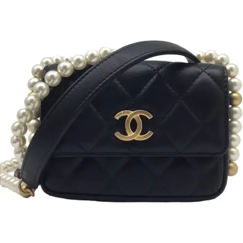 Pre-owned Leather chanel-bags , female, Sizes: ONE SIZE - Chanel Vintage - Modalova